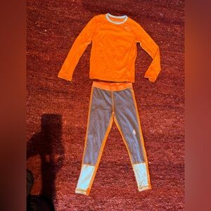 Stio Orange and Gray Apparel